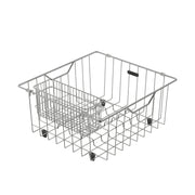 Phoenix Wire Basket, Stainless Steel