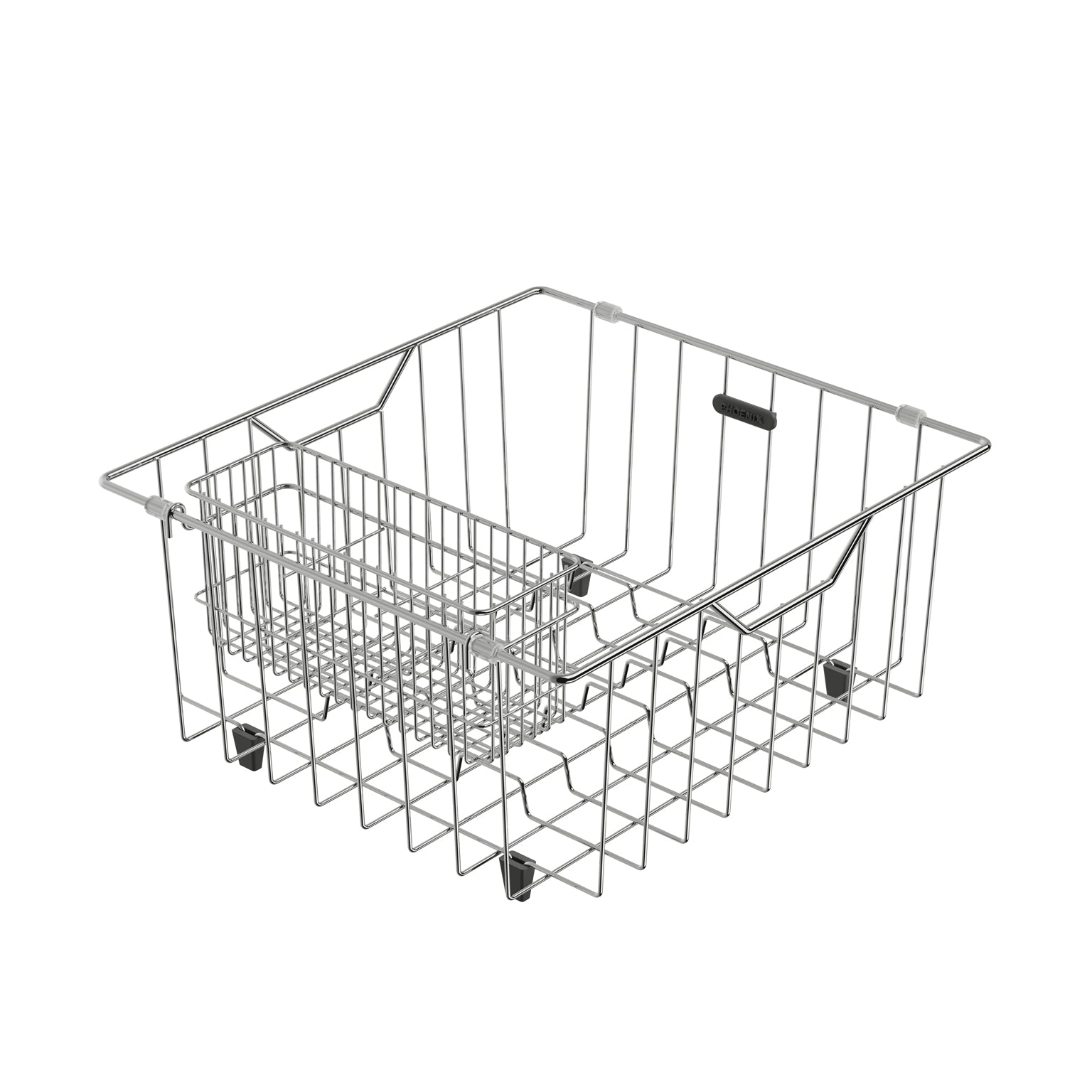 Phoenix Wire Basket, Stainless Steel