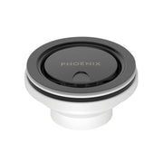 Phoenix 50mm Covered Sink Basket Waste, Matte Black