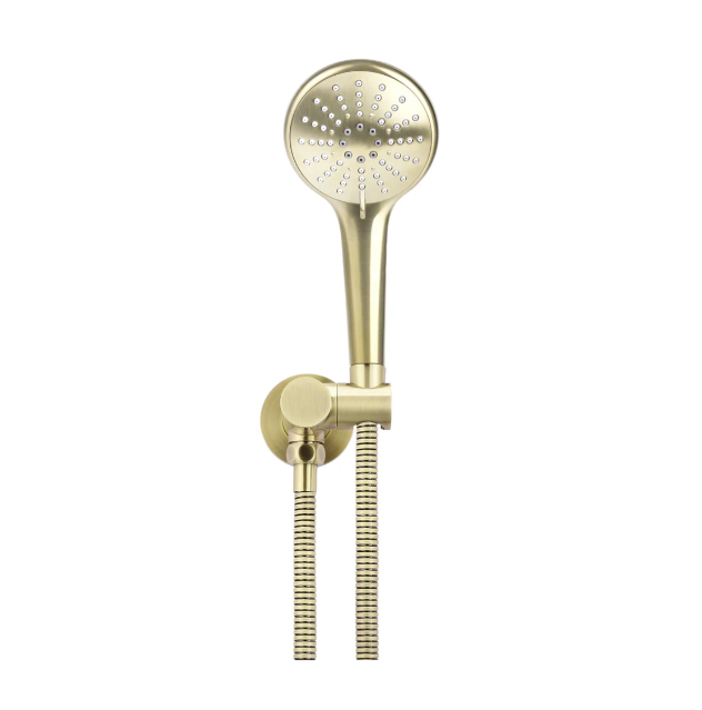 Meir Round Hand Shower on Swivel Bracket, Tiger Bronze