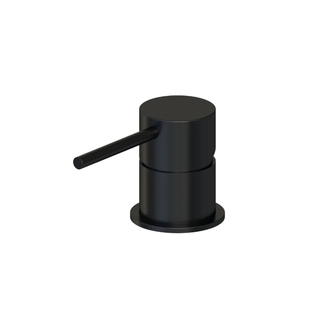 Meir Round Deck Mounted Mixer, Matte Black