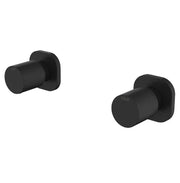 Millennium Finesa SQ Wall Top Assemblies, Matte Black