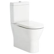 Fienza Resort P-Trap Back-to-Wall Bottom Inlet Rimless, Gloss White