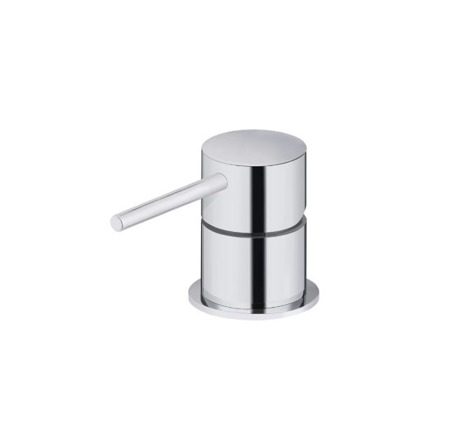 Meir Round Deck Mounted Mixer, Polished Chrome