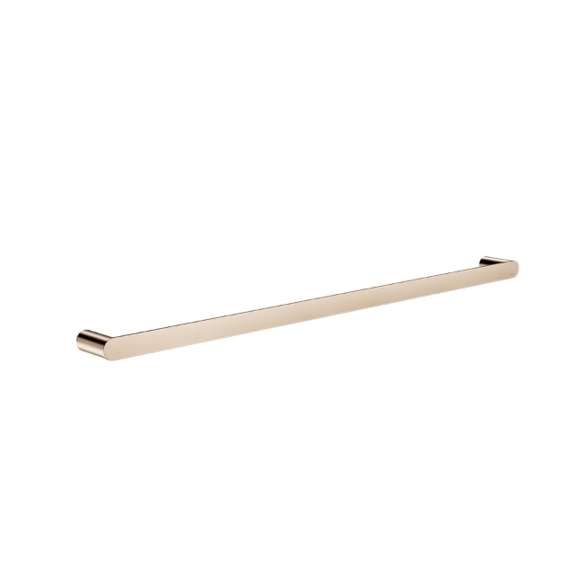Meir Curvae Single Towel Rail 800mm, Champagne