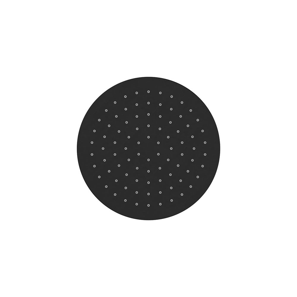 Fienza Starry Eco Flow 200mm Round Shower Head, Matte Black