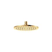 Fienza Starry Eco Flow 200mm Round Shower Head, Urban Brass