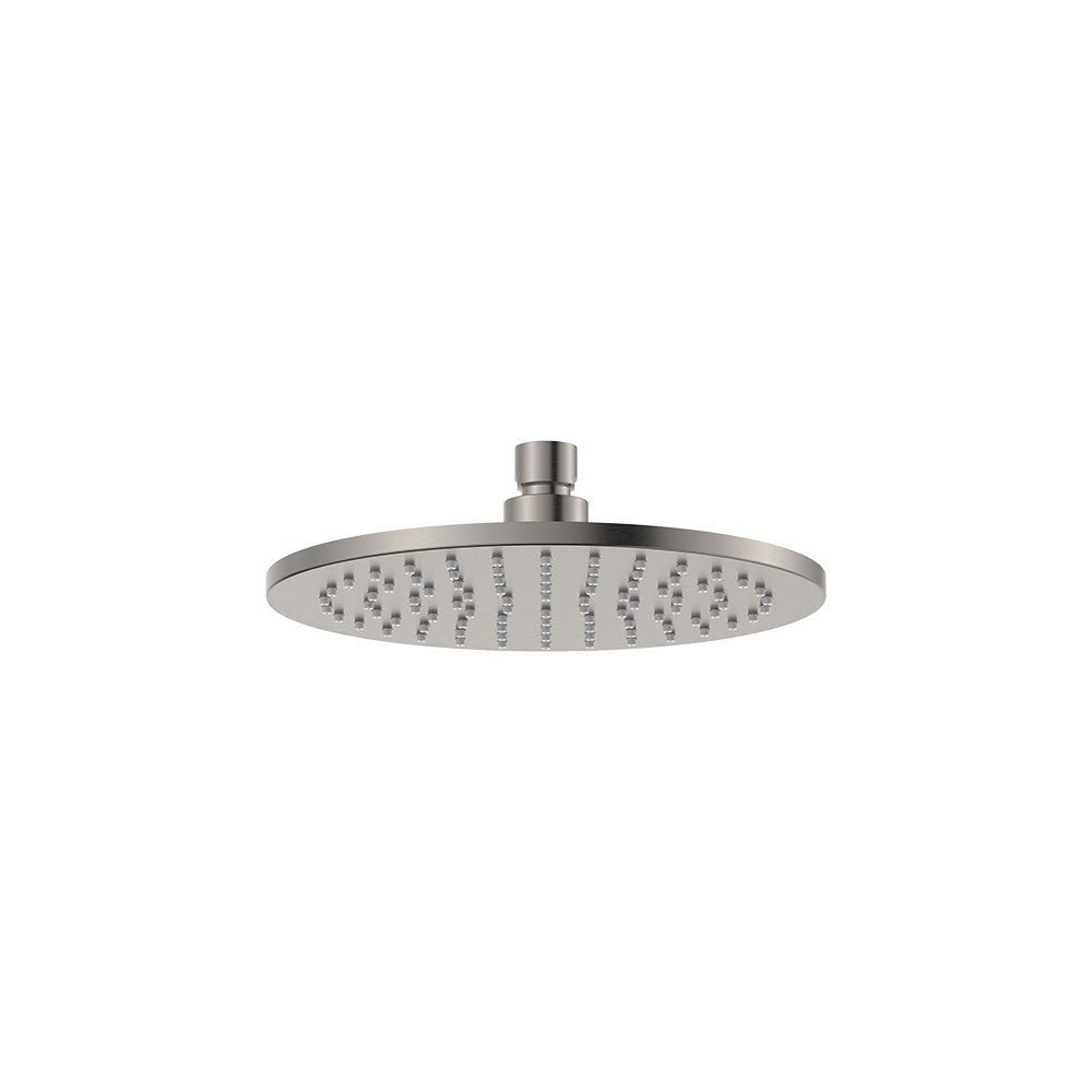 Fienza Starry 200mm Round Shower Head, Brushed Nickel