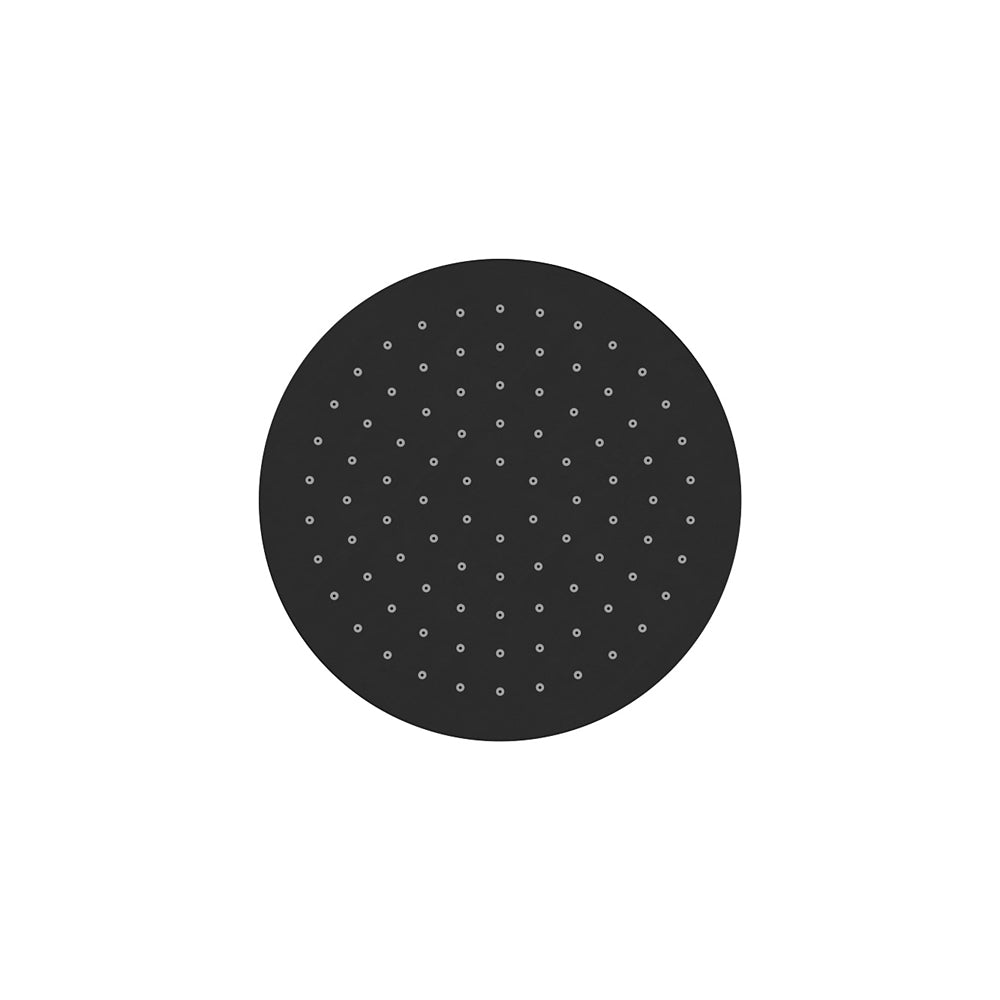 Fienza Starry 200mm Round Shower Head, Matte Black