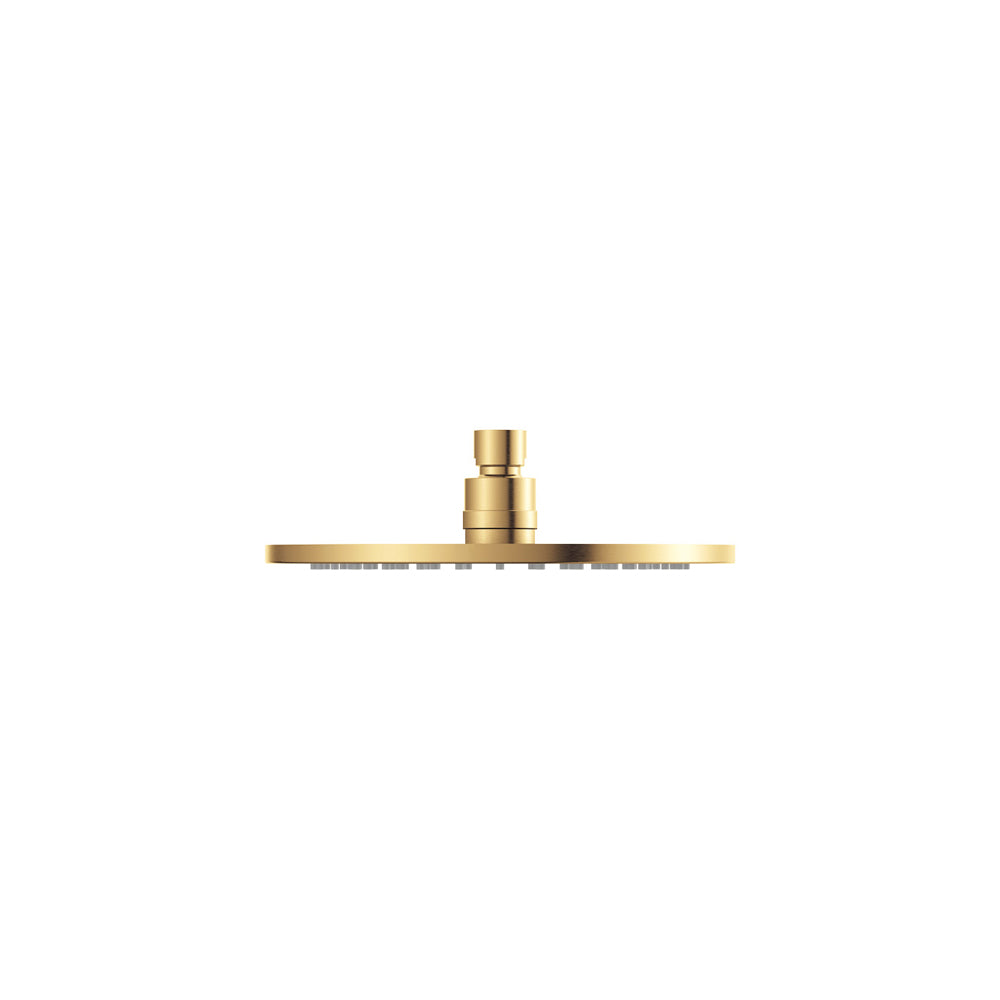 Fienza Starry 200mm Round Shower Head, Urban Brass