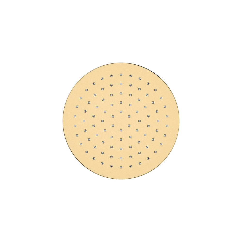Fienza Starry 200mm Round Shower Head, Urban Brass