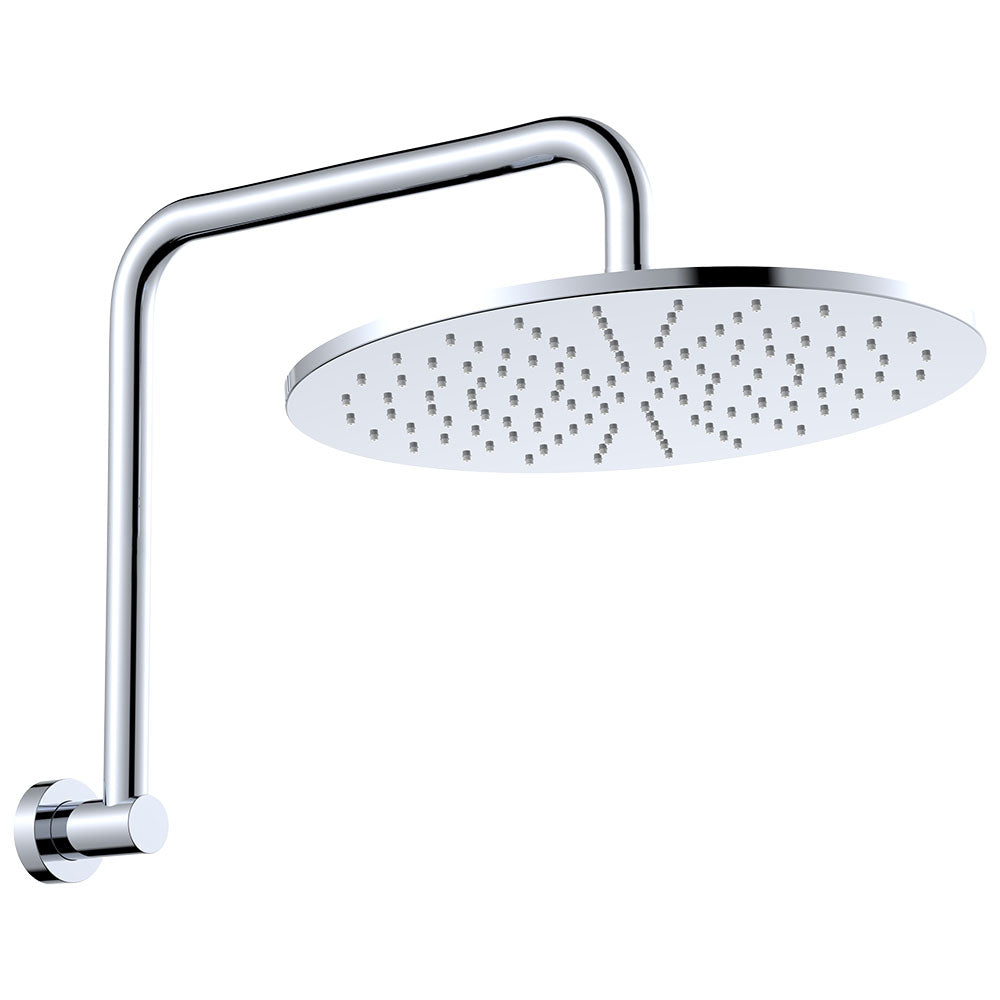 Fienza Empire Slim Gooseneck Shower Arm Set, Chrome