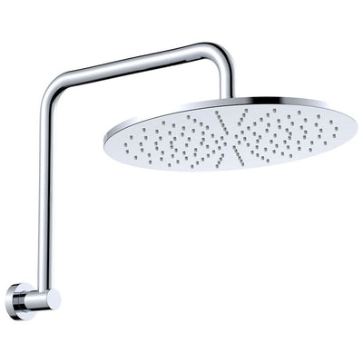 Fienza Empire Slim Gooseneck Shower Arm Set, Chrome