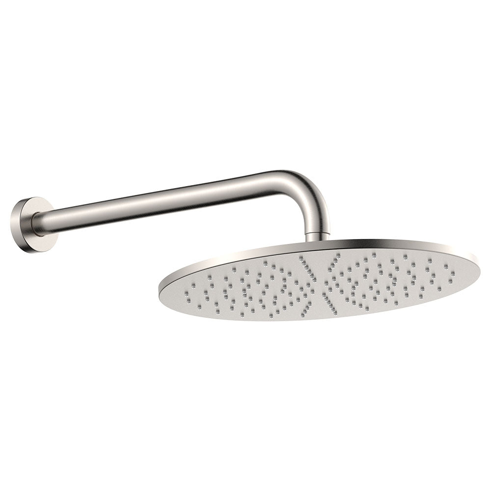 Fienza Empire Slim Shower Arm Set, Brushed Nickel
