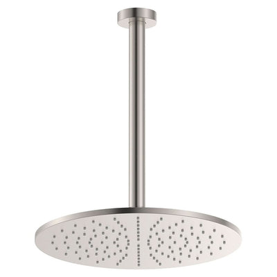 Fienza Empire Slim Shower Ceiling Dropper Set, Brushed Nickel