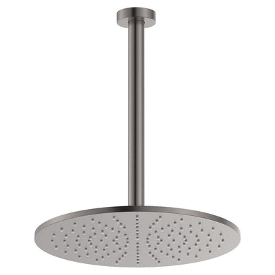 Fienza Empire Slim Shower Ceiling Dro Set, Gun Metal