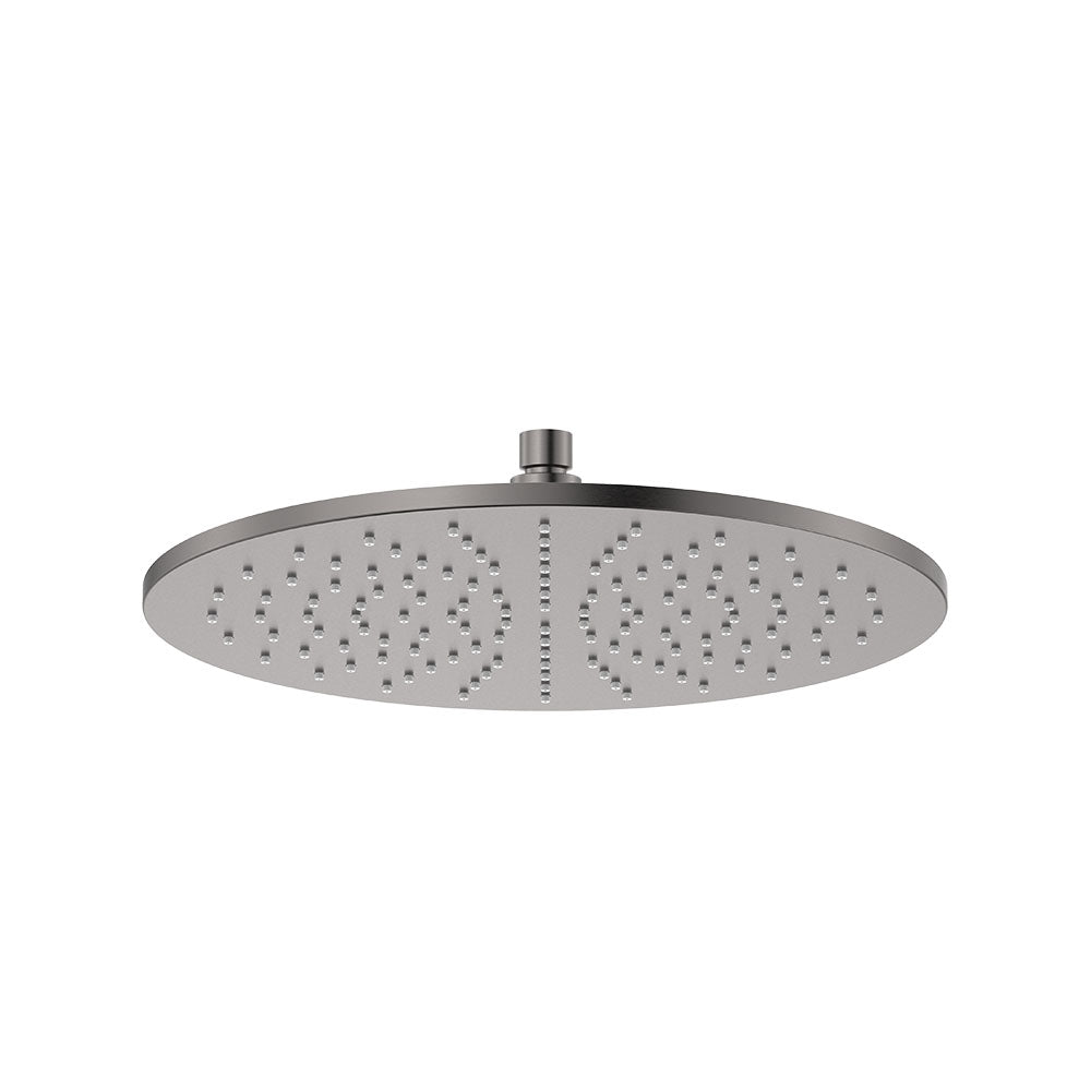 Fienza Starry 300mm Round Shower Head, Gun Metal