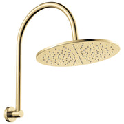 Fienza Empire Slim Curved Shower Arm Set, Urban Brass