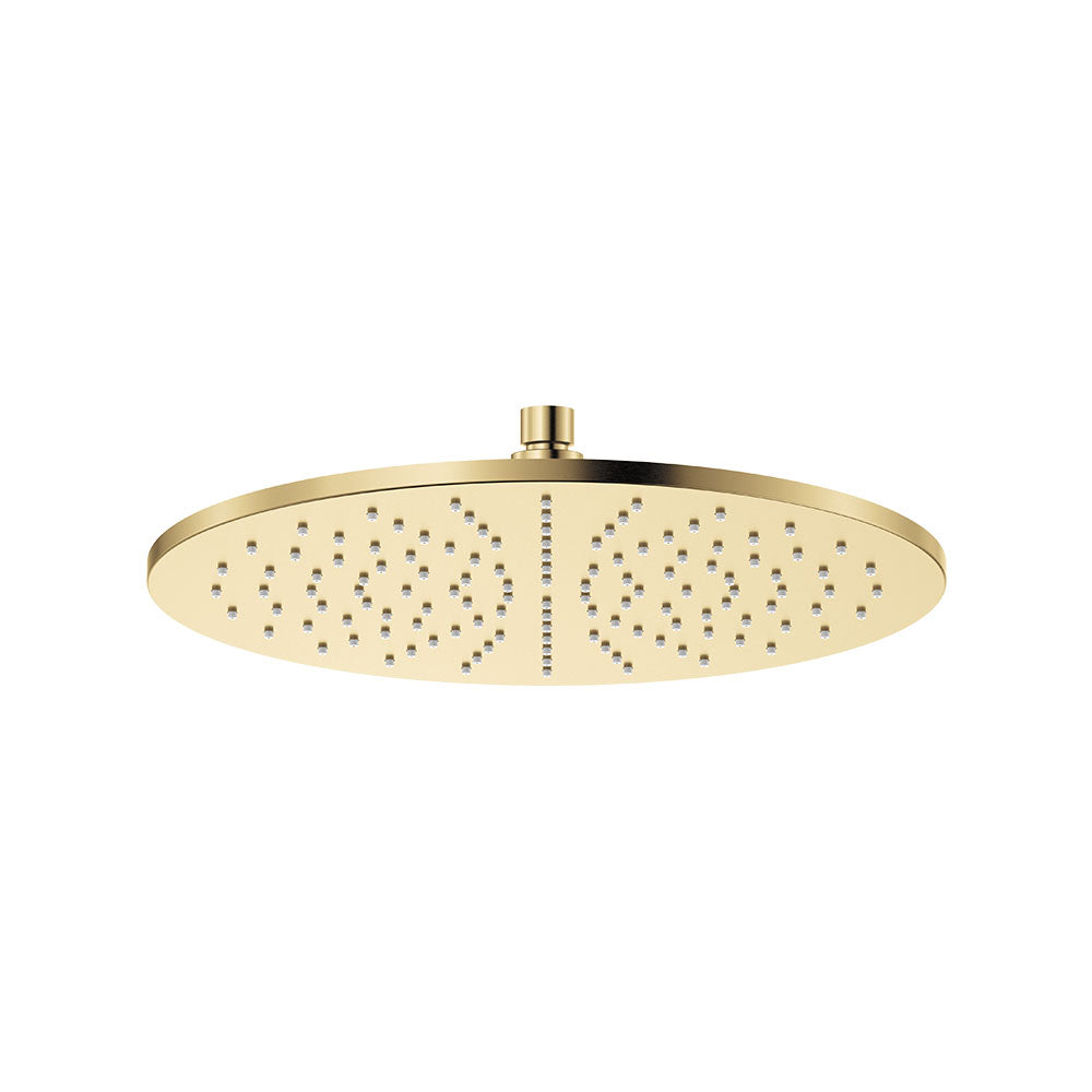 Fienza Starry 300mm Round Shower Head, Urban Brass