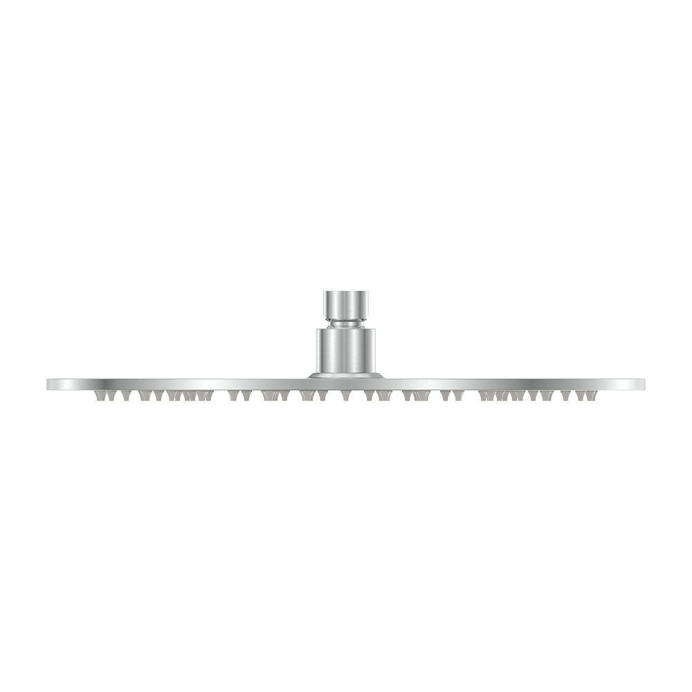 Fienza Kaya 300mm Round Shower Head For Kaya Outdoor Showers 6mm Thick, Brushed Stainless Steel