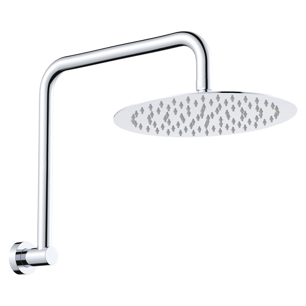 Fienza Kaya/Hustle Gooseneck Shower Arm Set, Chrome