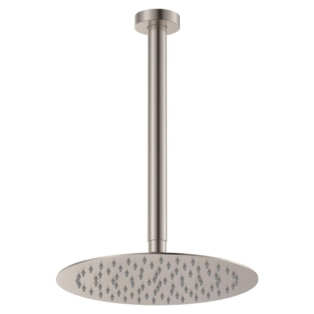Fienza Kaya/Hustle Shower Ceiling Dropper Set, Brushed Nickel