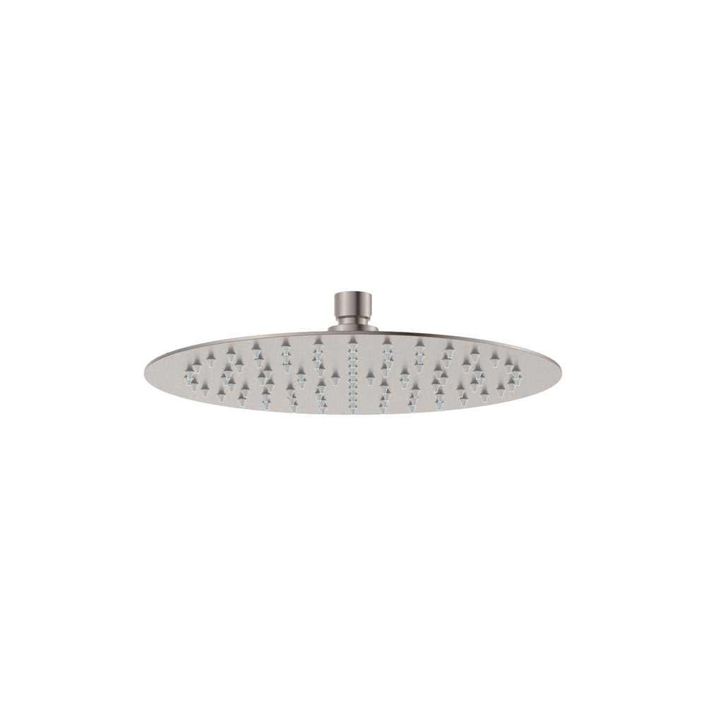 Fienza Kaya Round Shower Head 250mm, Brushed Nickel