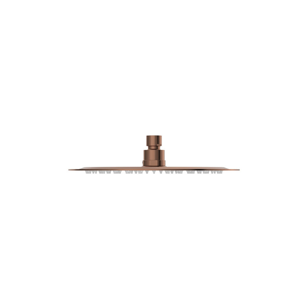 Fienza Kaya Round Shower Head 250mm, Brushed Copper
