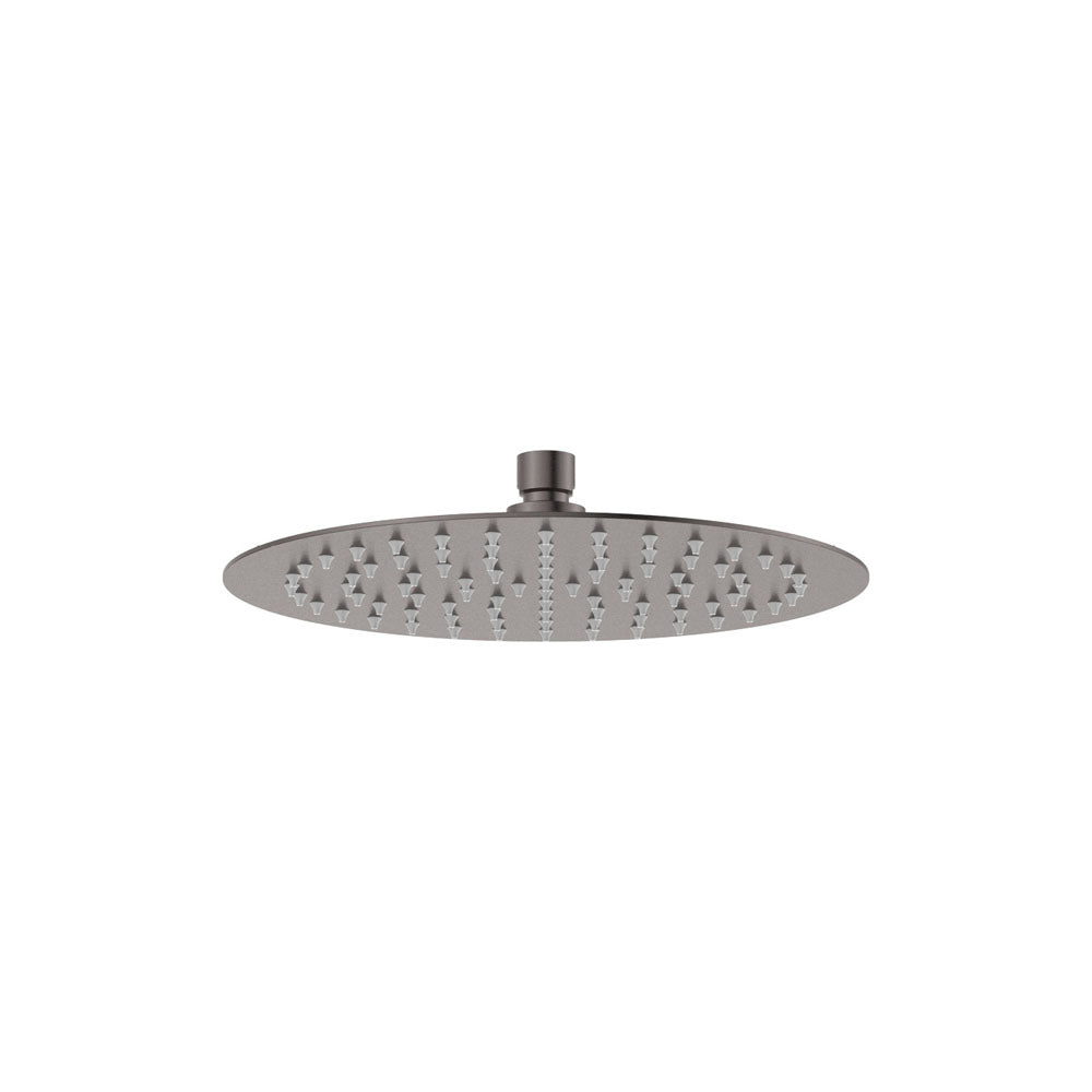 Fienza Kaya Round Shower Head 250mm, Gun Metal