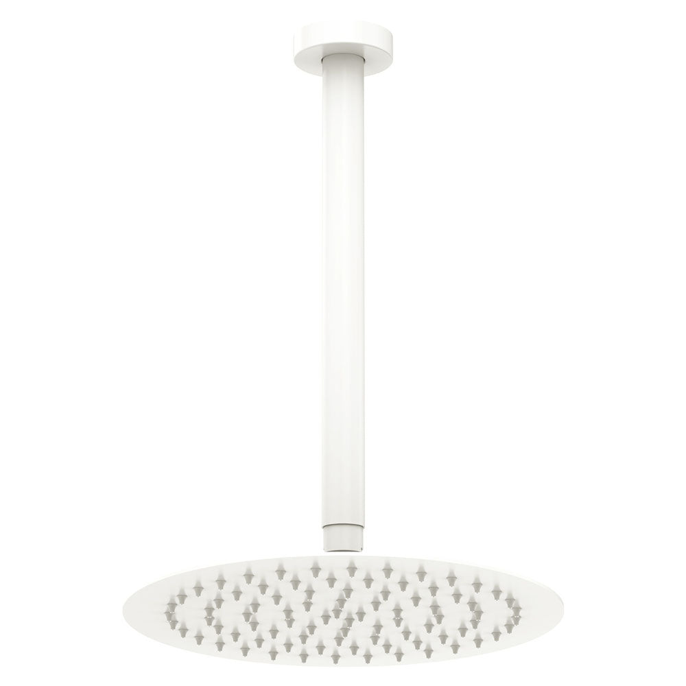 Fienza Kaya Shower Ceiling Dropper Set, Matte White