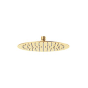 Fienza Kaya Round Shower Head 250mm, Urban Brass