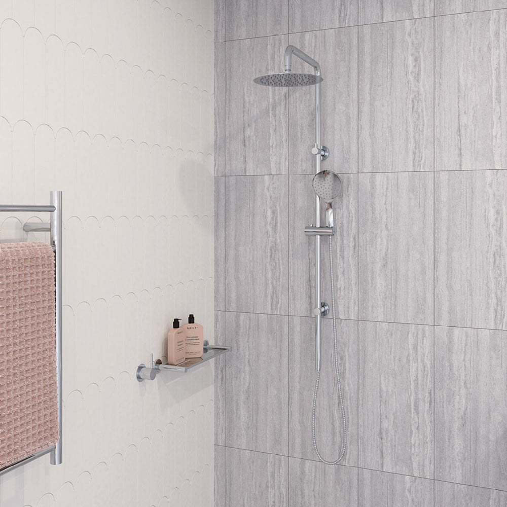 Fienza Kaya Round Shower Head 250mm, Chrome