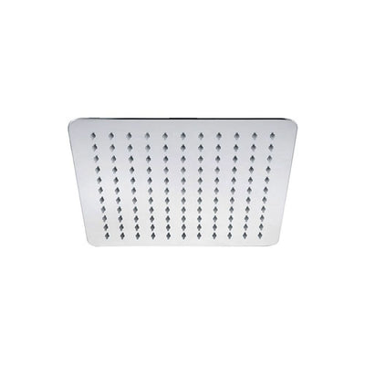 Fienza Slice Square Shower Head 250mm, Chrome
