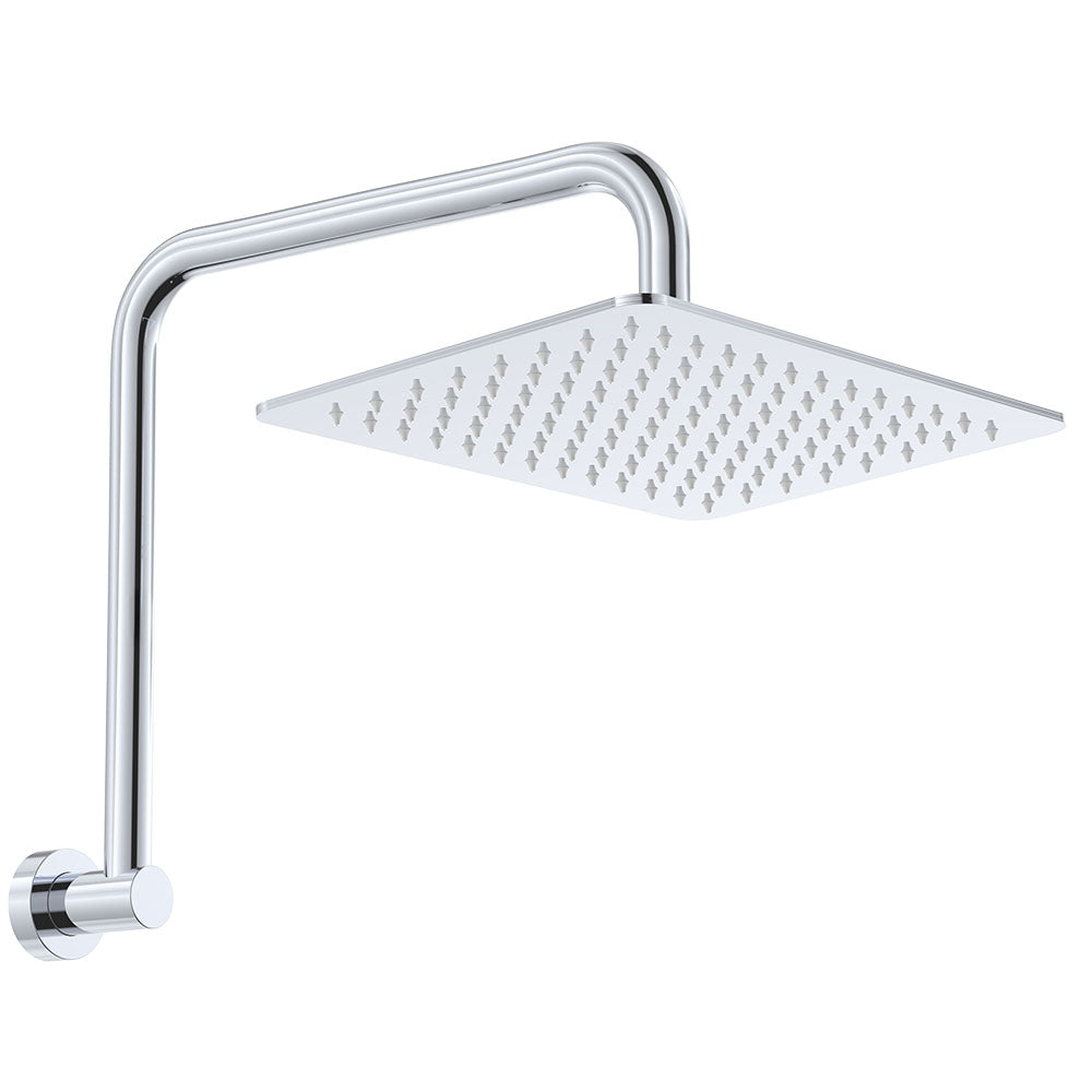Fienza Tono Gooseneck Shower Arm Set, Chrome
