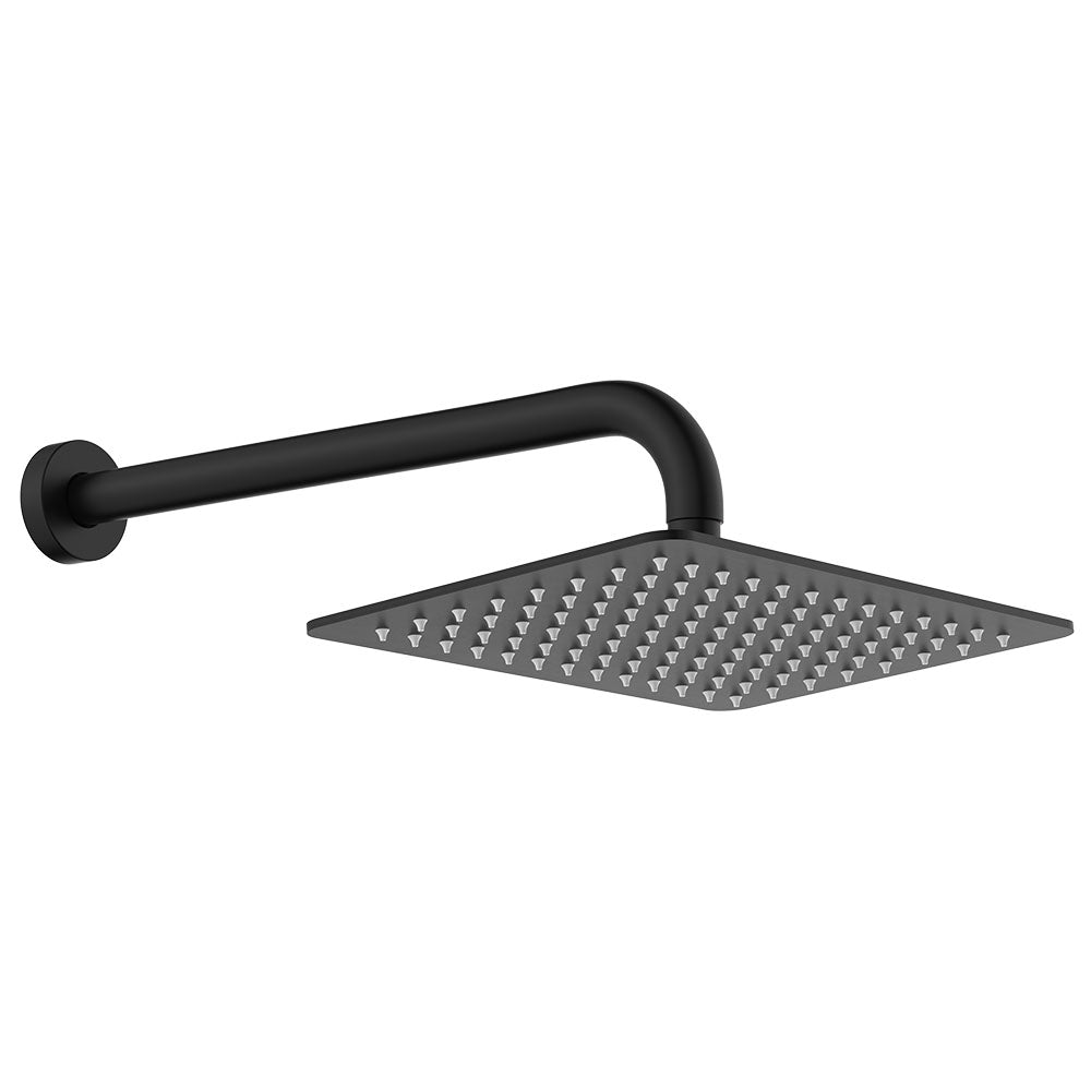 Fienza Tono Shower Arm Set, Matte Black