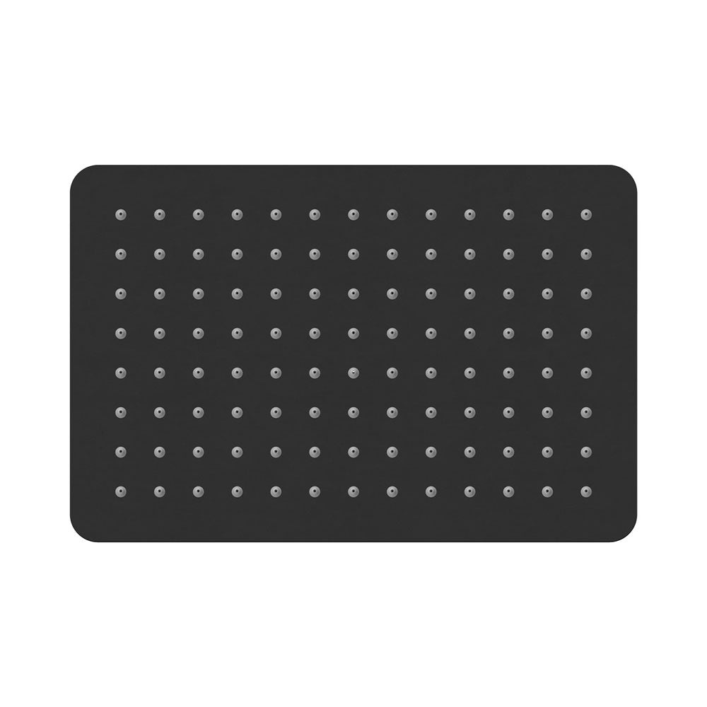 Fienza Koko Shower Head 200X300X4mm, Matte Black