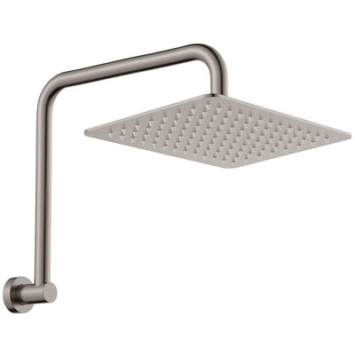 Fienza Tono Gooseneck Shower Arm Set, Gun Metal