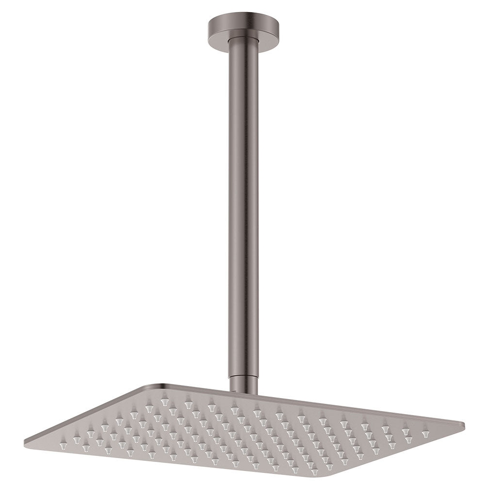 Fienza Tono Shower Ceiling Dropper Set, Gun Metal
