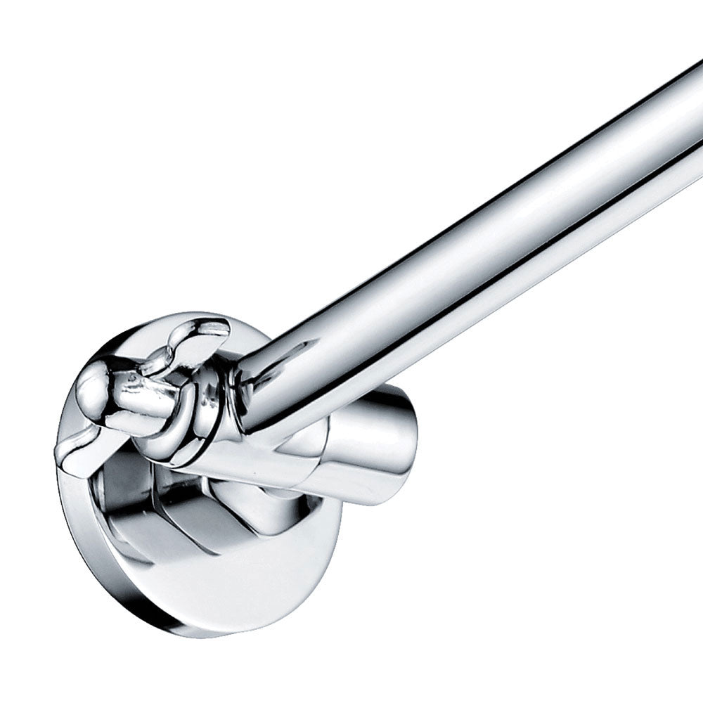 Fienza Slice Round Swivel Shower Arm, Chrome