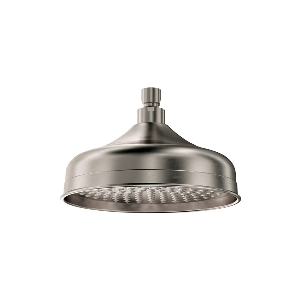 Fienza Lillian Rain Shower Head, Brushed Nickel