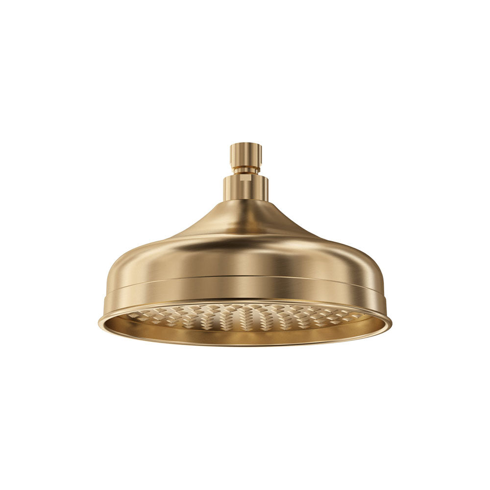 Fienza Lillian Rain Shower Head, Urban Brass