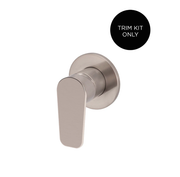 Meir Round Wall Mixer Paddle Handle Finish Kit, Champagne