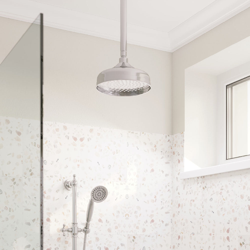 Fienza Round 300mm Shower Dropper, Chrome