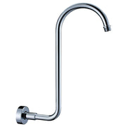 Fienza Round Fixed Swan-Neck Shower Arm, Chrome