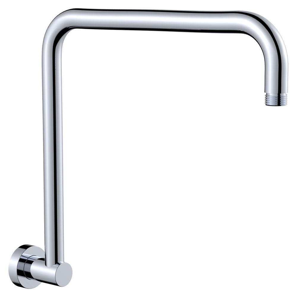 Fienza Round Gooseneck Shower Arm, Chrome