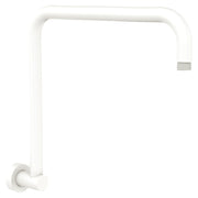 Fienza Round Gooseneck Shower Arm, Matte White