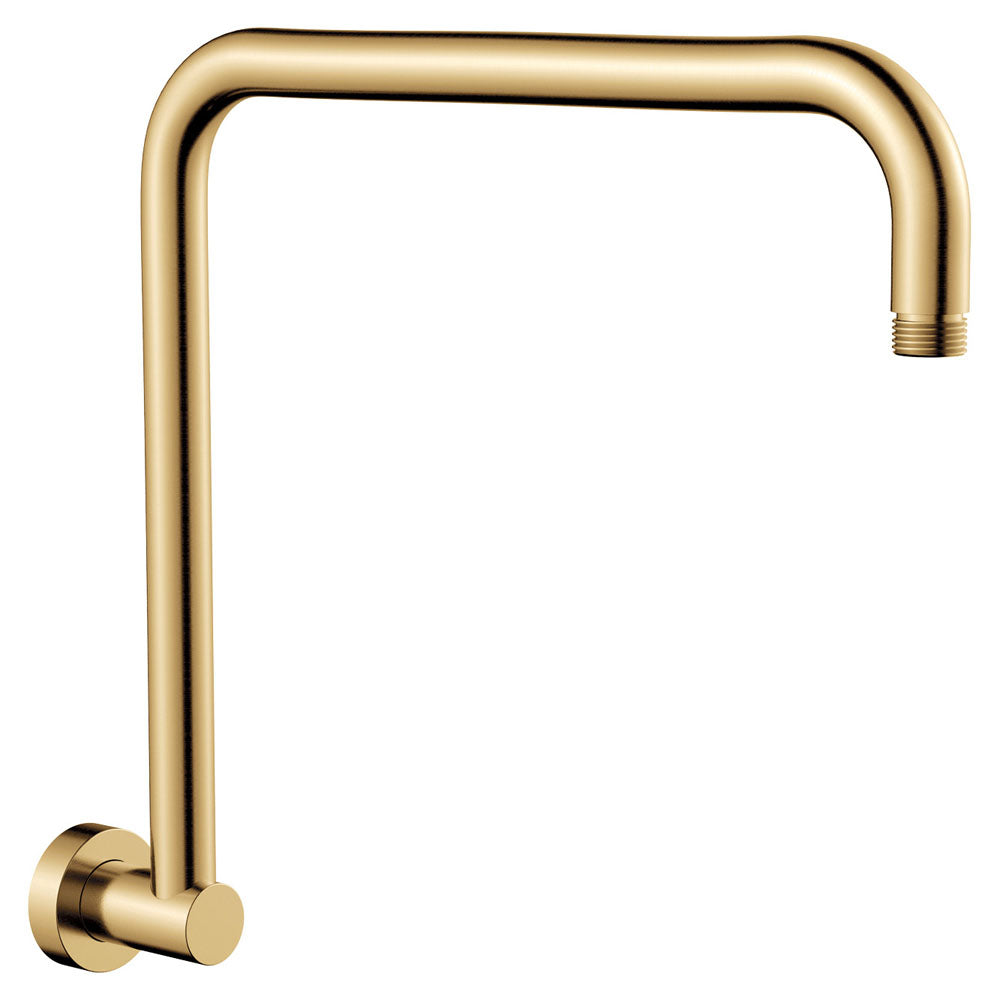Fienza Round Gooseneck Shower Arm, Urban Brass