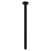 Fienza Round 450mm Shower Dropper, Matte Black