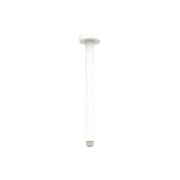 Fienza Round 300mm Shower Dropper, Matte White