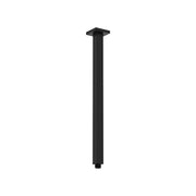 Fienza Square 450mm Shower Dropper, Matte Black